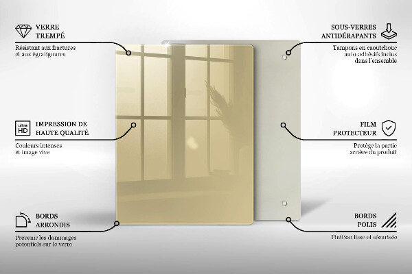 Copri piano cottura Colore beige