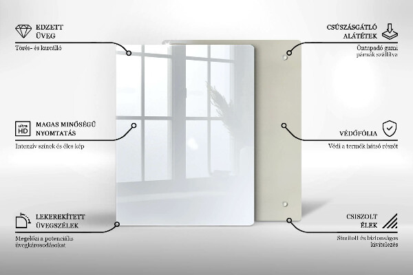 Copri piano cottura Colore bianco