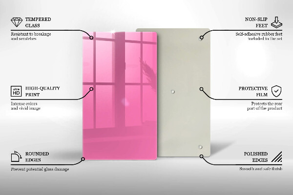 Copri piano cottura Colore rosa