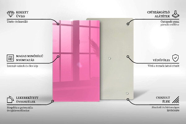 Copri piano cottura Colore rosa