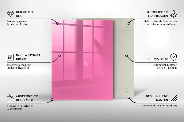 Copri piano cottura Colore rosa