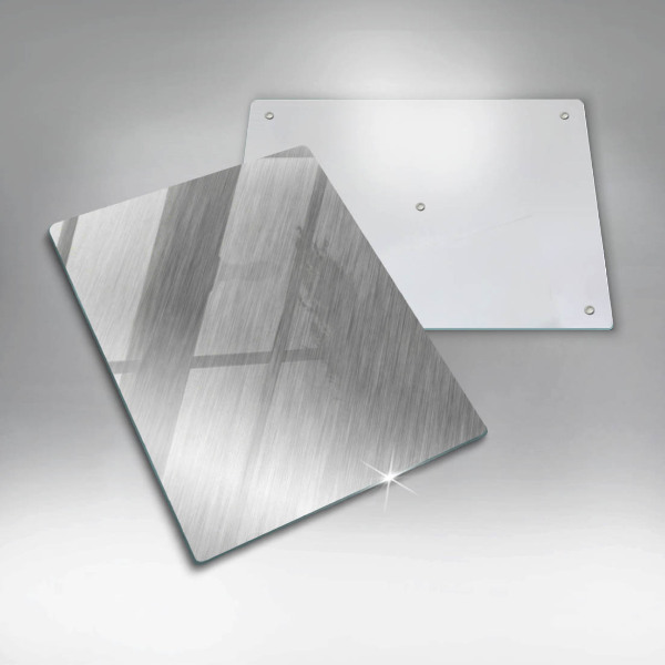 Copri piano induzione Sfondo con struttura in metallo