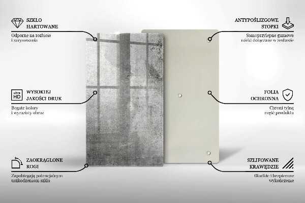 Copri piano cottura Struttura concreta