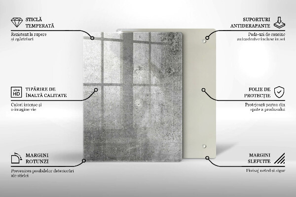 Copri piano cottura Struttura concreta