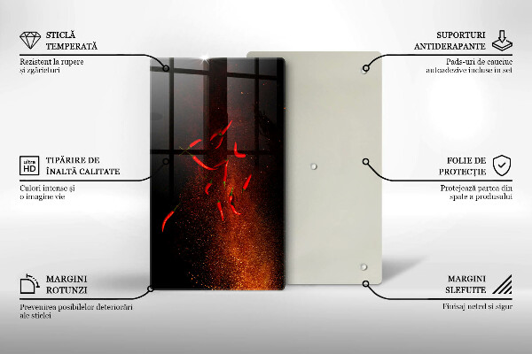 Copri piano cottura Peperoncini piccanti