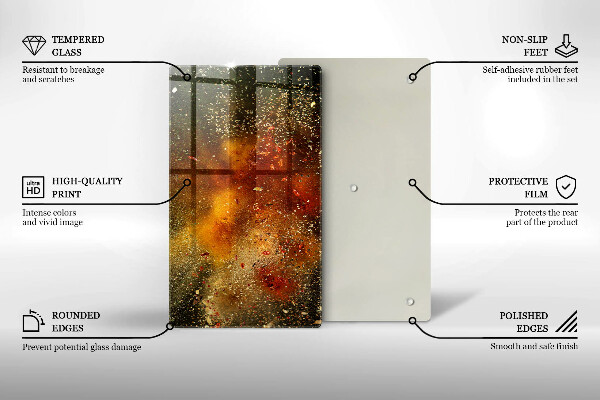 Copri piano cottura Spezie colorate