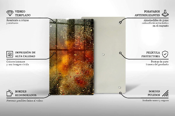 Copri piano cottura Spezie colorate