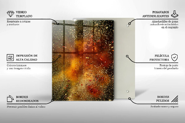 Copri piano cottura Spezie colorate