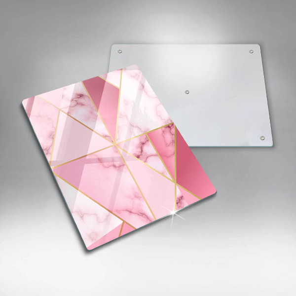 Copri piano induzione Marmo geometrico