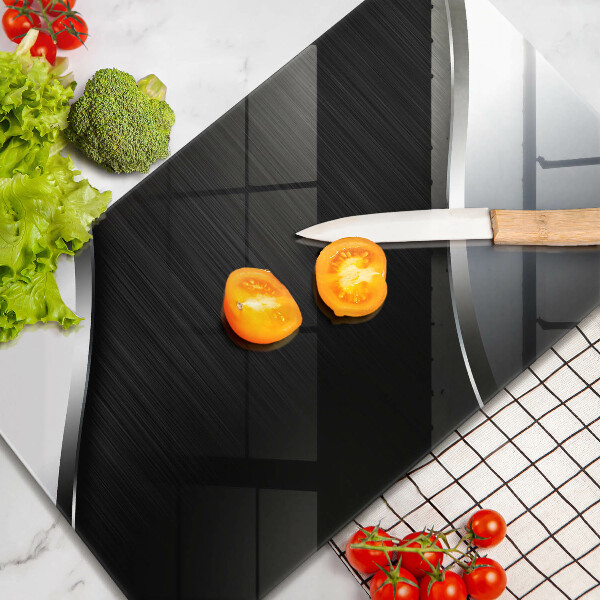 Copri piano induzione Astrazione del metallo