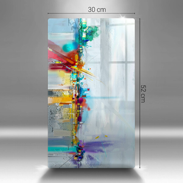 Copri piano cottura Astrazione dipinta