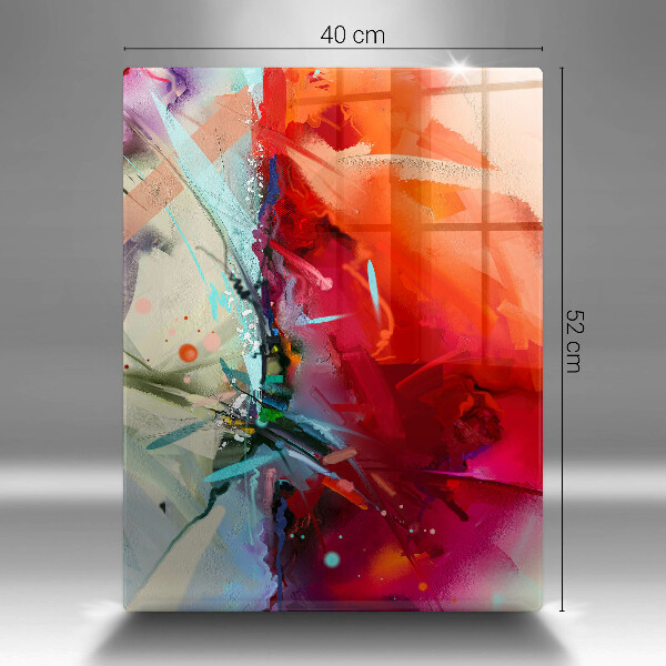 Copri piano cottura Astrazione dipinta