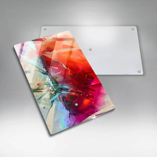 Copri piano cottura Astrazione dipinta