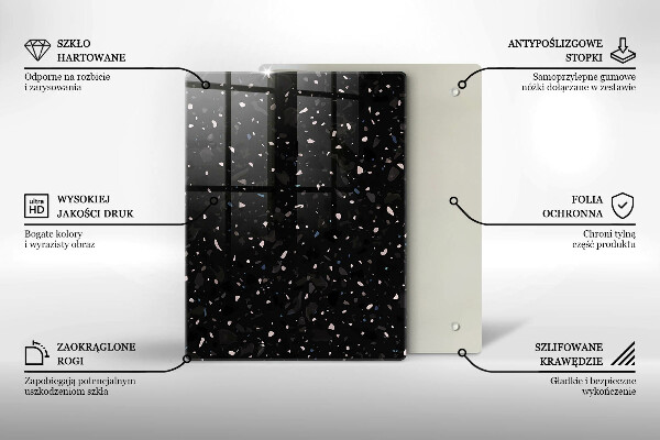 Copri piano cottura Gres scuro