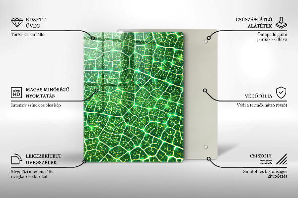 Copri piano cottura Struttura delle foglie