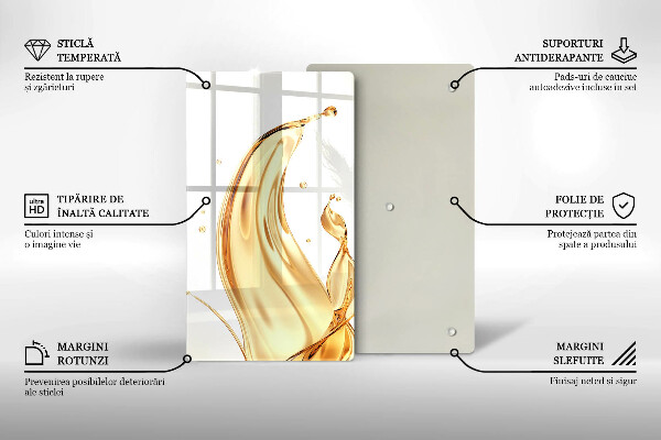 Copri piano cottura olio d'oliva