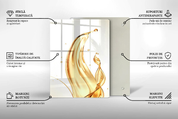 Copri piano cottura olio d'oliva