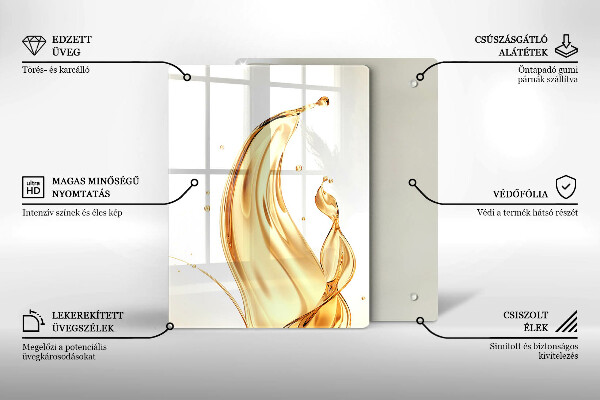 Copri piano cottura olio d'oliva