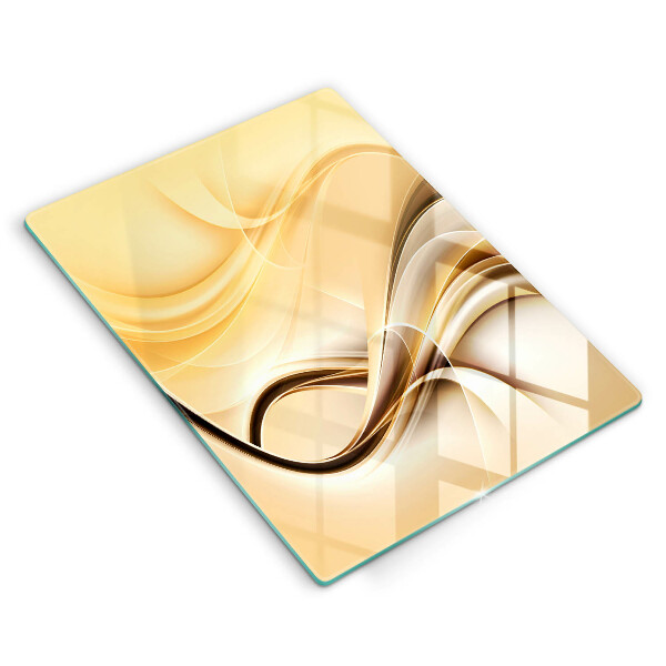 Copri piano induzione Astrazione del fumo