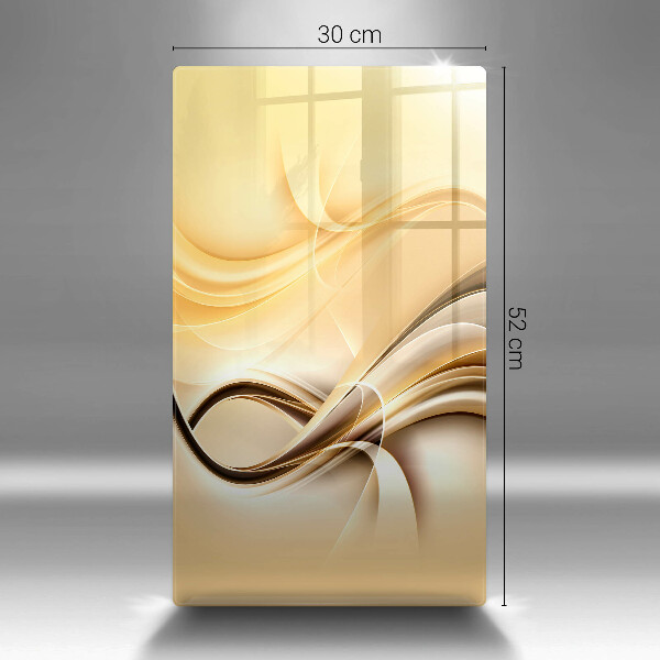 Copri piano induzione Astrazione del fumo