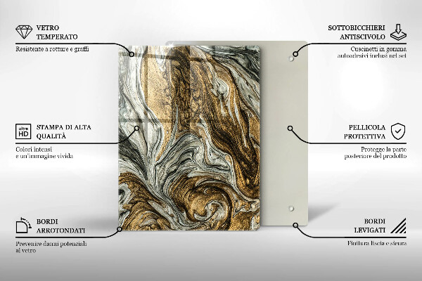 Copri piano cottura Ricca astrazione