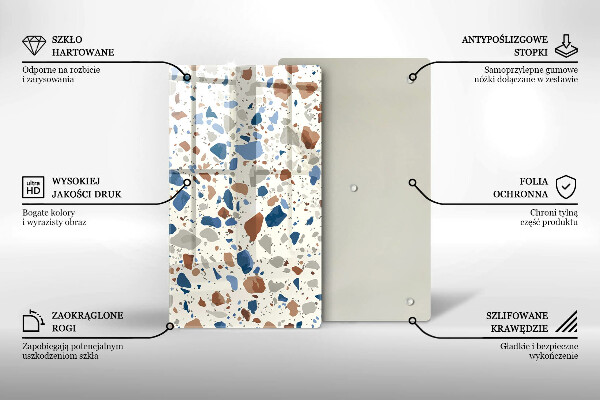 Copri piano cottura Gres decorativo