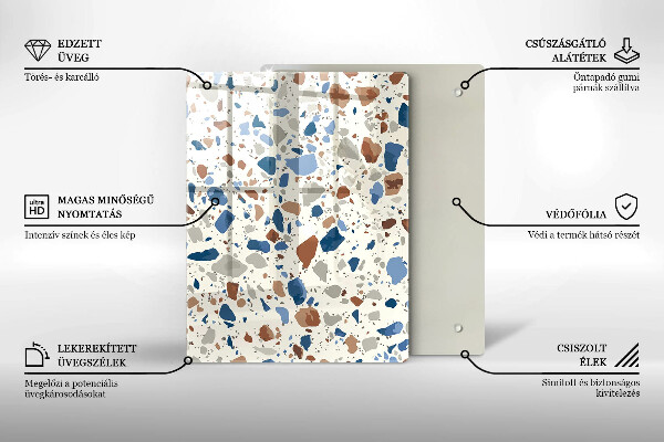 Copri piano cottura Gres decorativo