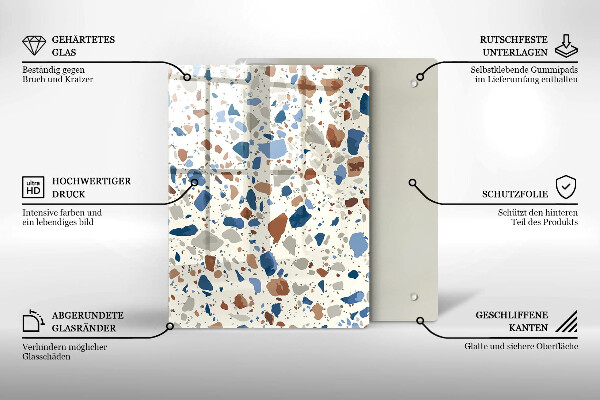 Copri piano cottura Gres decorativo