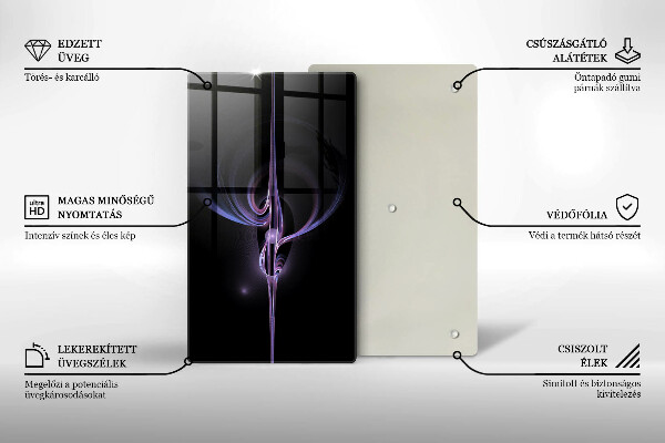 Copri piano induzione Astrazione moderna
