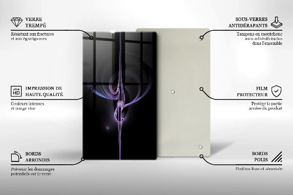 Copri piano induzione Astrazione moderna