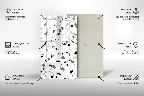 Copri piano cottura Gres decorativo