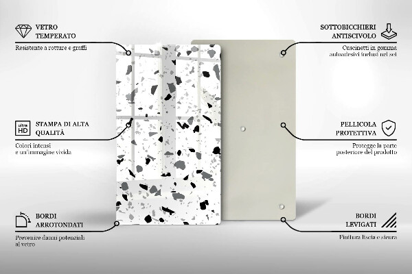 Copri piano cottura Gres decorativo