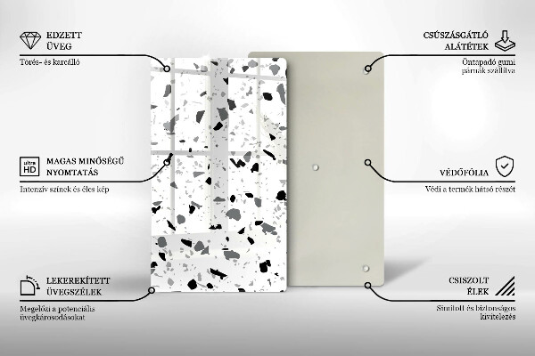 Copri piano cottura Gres decorativo