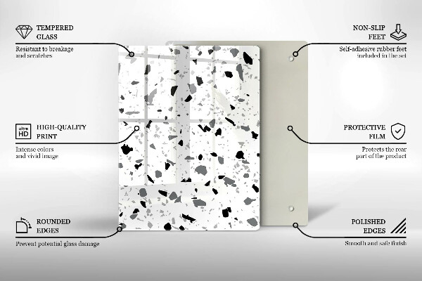 Copri piano cottura Gres decorativo