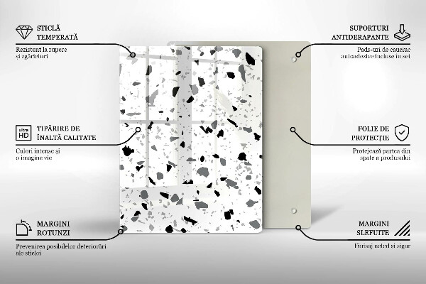 Copri piano cottura Gres decorativo