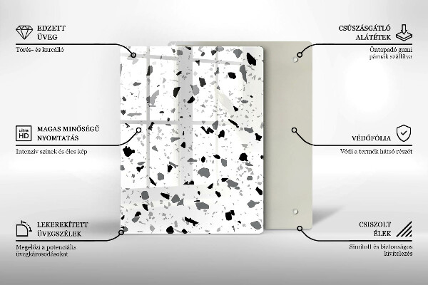 Copri piano cottura Gres decorativo