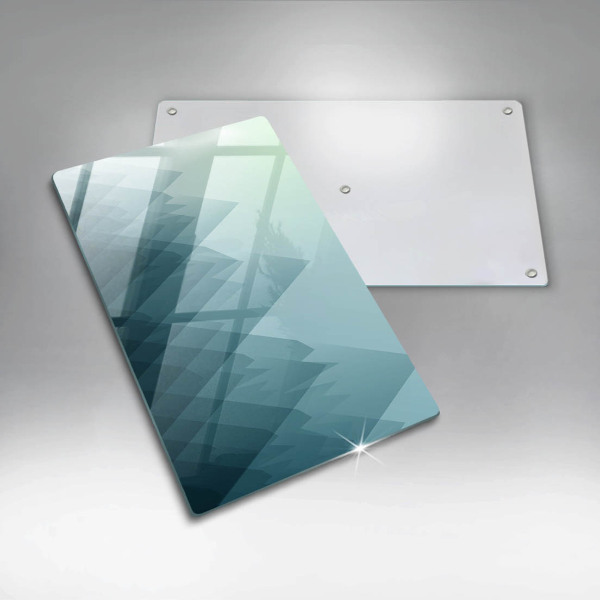 Copri piano induzione Montagne astratte