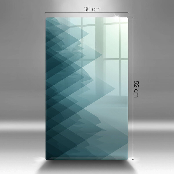 Copri piano induzione Montagne astratte