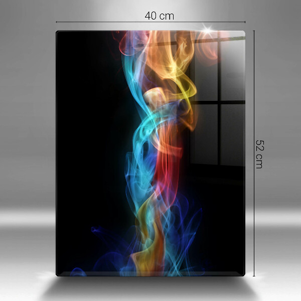 Copri piano induzione Fumo colorato