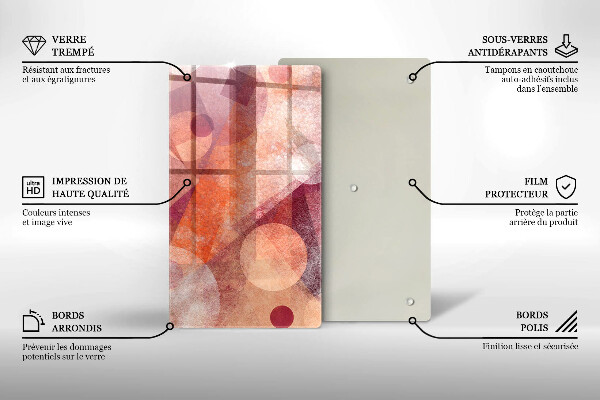 Copri fornello cucina Arte astratta