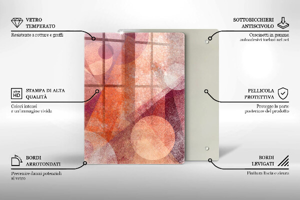 Copri fornello cucina Arte astratta