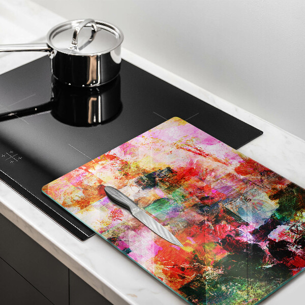 Copri piano induzione Dipingi l'astrazione