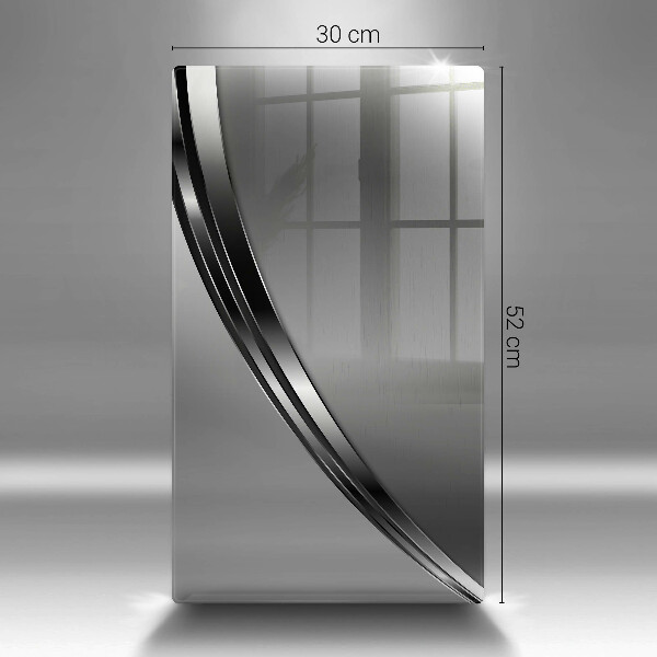 Copri fornello cucina Astrazione del metallo