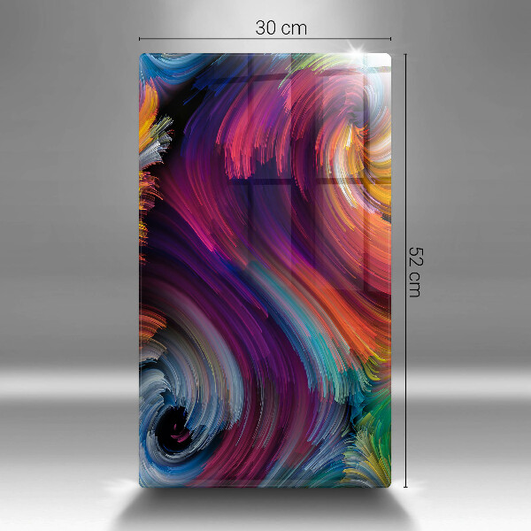 Copri fornello cucina Punti salienti colorati