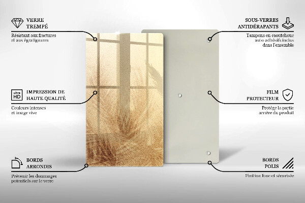 Copri piano induzione Vacanza sulla spiaggia di sabbia