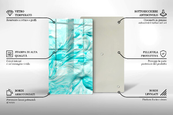 Copri piano induzione Pitture astratte