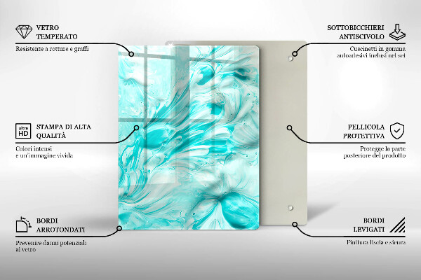 Copri piano induzione Pitture astratte