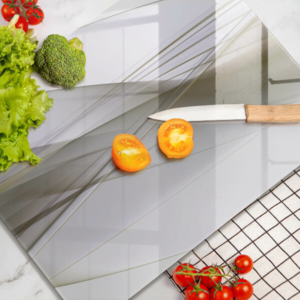 Copri piano induzione Disegno di linee astratte