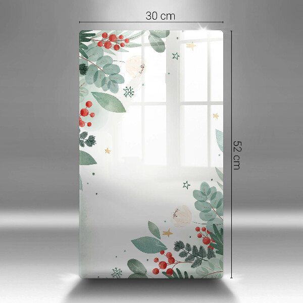 Copri piano induzione Foglie ad acquerello