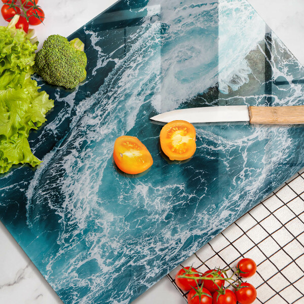 Copri piano induzione Onde d'acqua schiumose